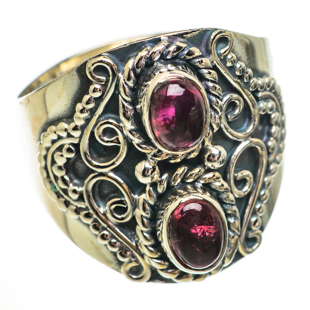 Garnet Rings handcrafted by Anasilvercos - RING70627