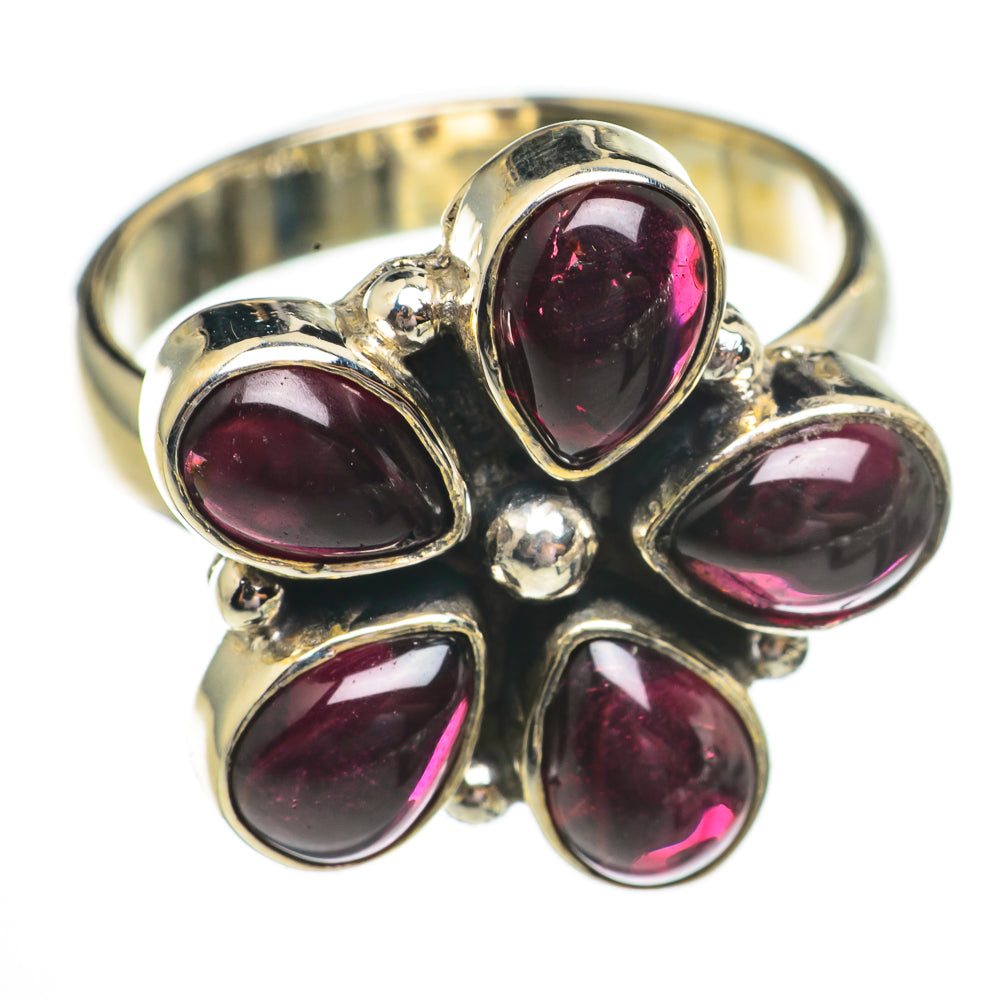 Garnet Rings handcrafted by Anasilvercos - RING70631