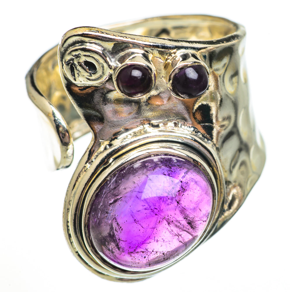 Amethyst Rings handcrafted by Anasilvercos - RING70632