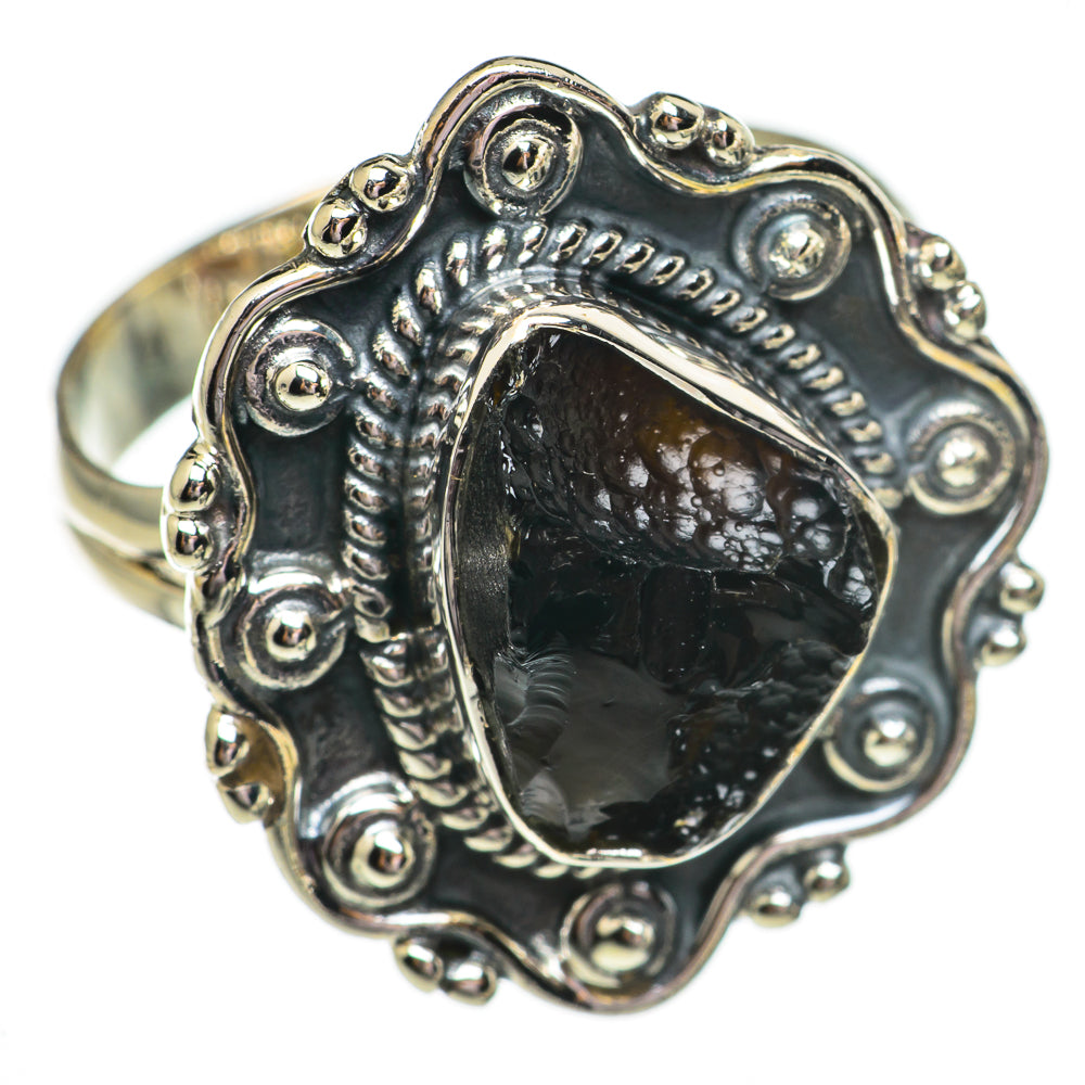 Tektite Rings handcrafted by Anasilvercos - RING70636