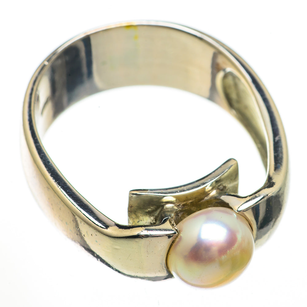 Cultured Pearl Rings handcrafted by Anasilvercos - RING70638
