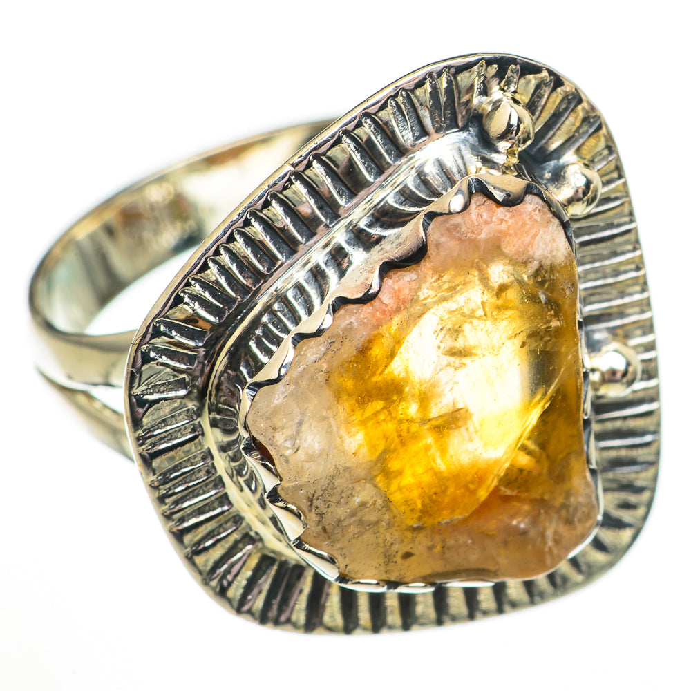 Citrine Rings handcrafted by Anasilvercos - RING70665