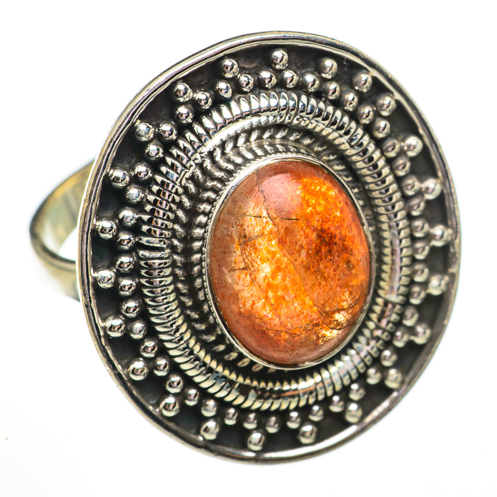 Sunstone Rings handcrafted by Anasilvercos - RING70667