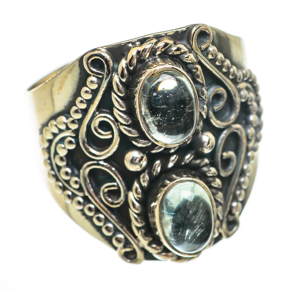 Tourmalinated Quartz Rings handcrafted by Anasilvercos - RING70686