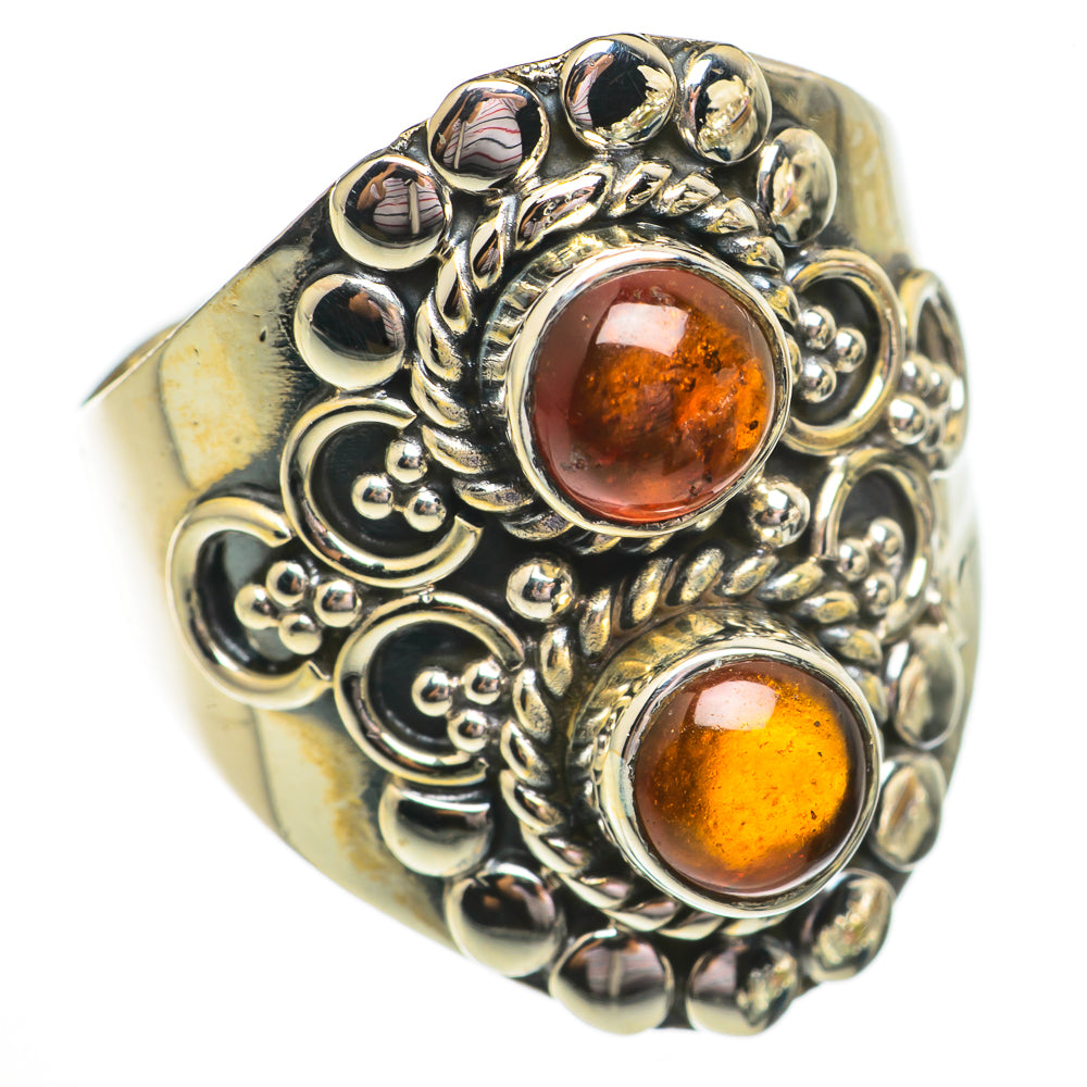 Garnet Rings handcrafted by Anasilvercos - RING70704