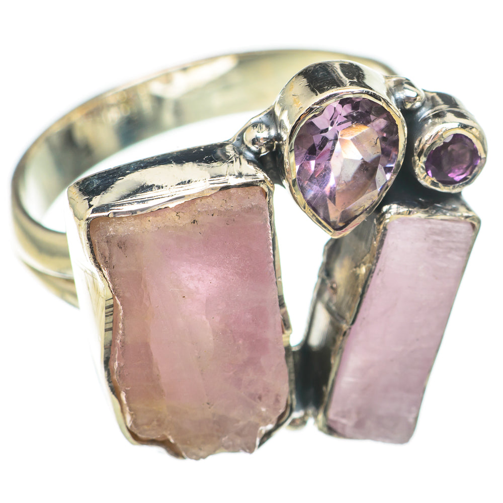 Kunzite Rings handcrafted by Anasilvercos - RING70707