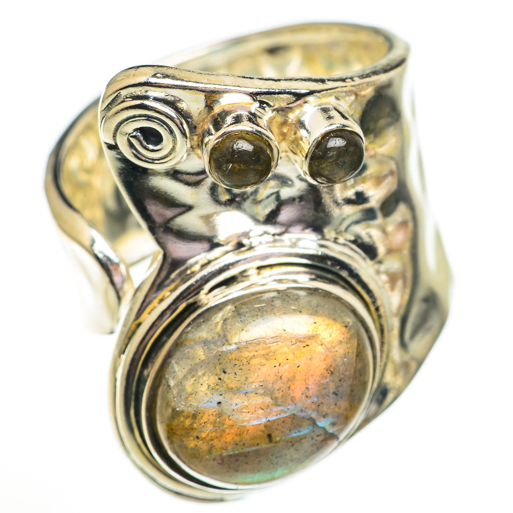 Labradorite Rings handcrafted by Anasilvercos - RING70722