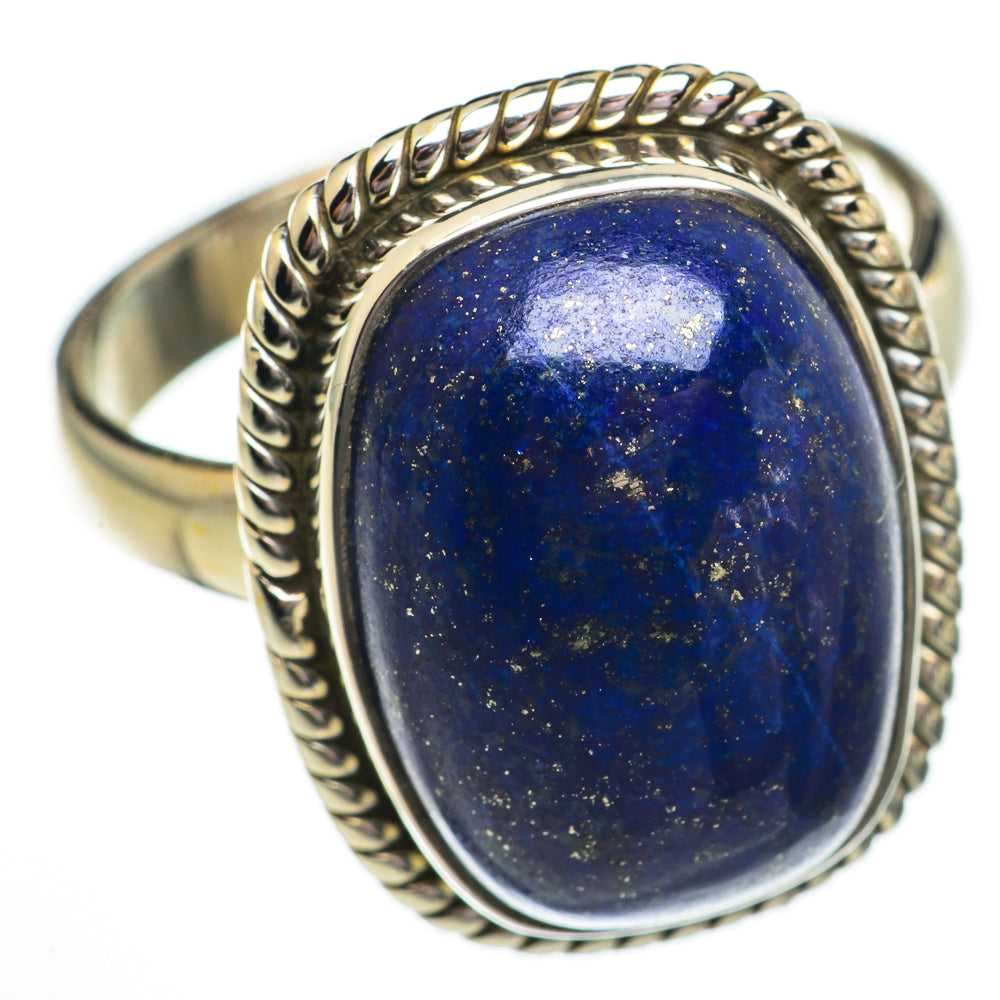 Lapis Lazuli Rings handcrafted by Anasilvercos - RING70726