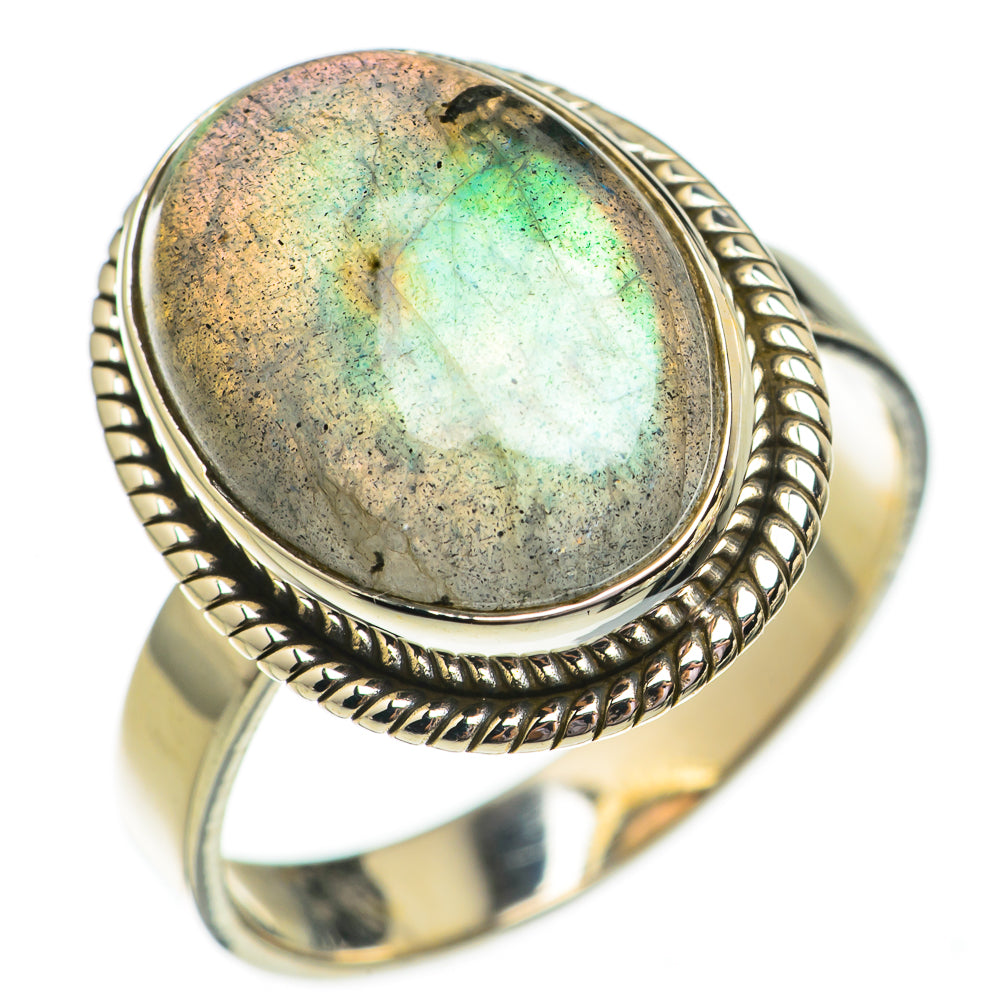 Labradorite Rings handcrafted by Anasilvercos - RING70730