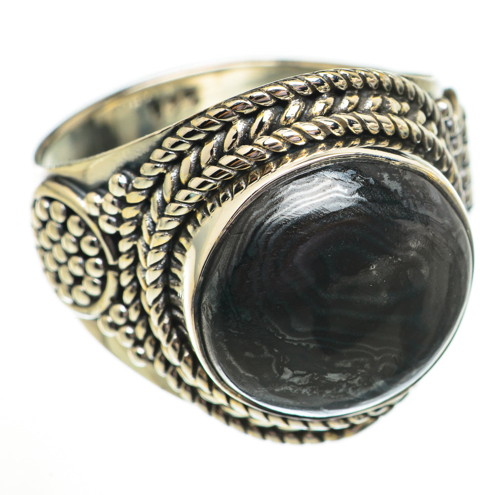 Psilomelane Rings handcrafted by Anasilvercos - RING70748