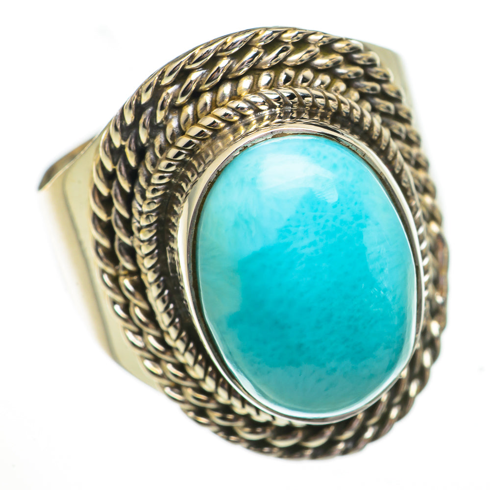 Larimar Rings handcrafted by Anasilvercos - RING70762