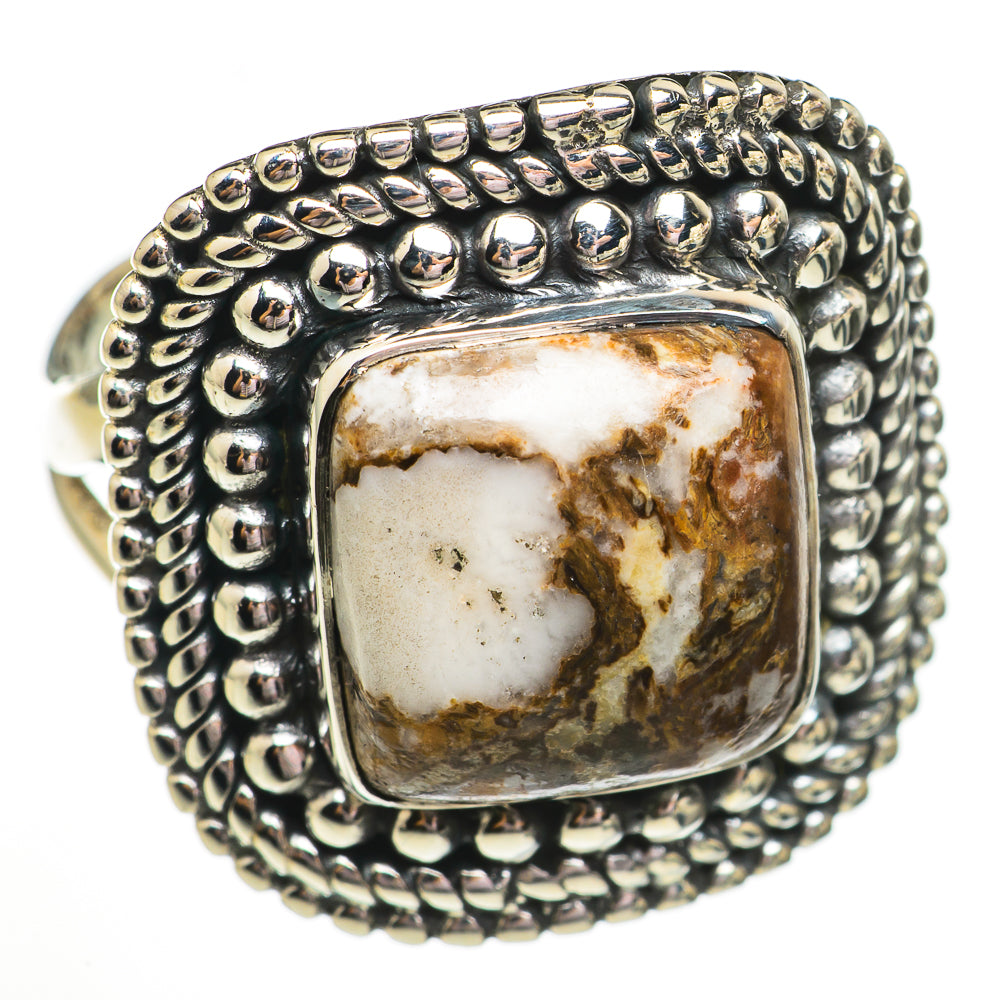 Peanut Wood Jasper Rings handcrafted by Anasilvercos - RING70771