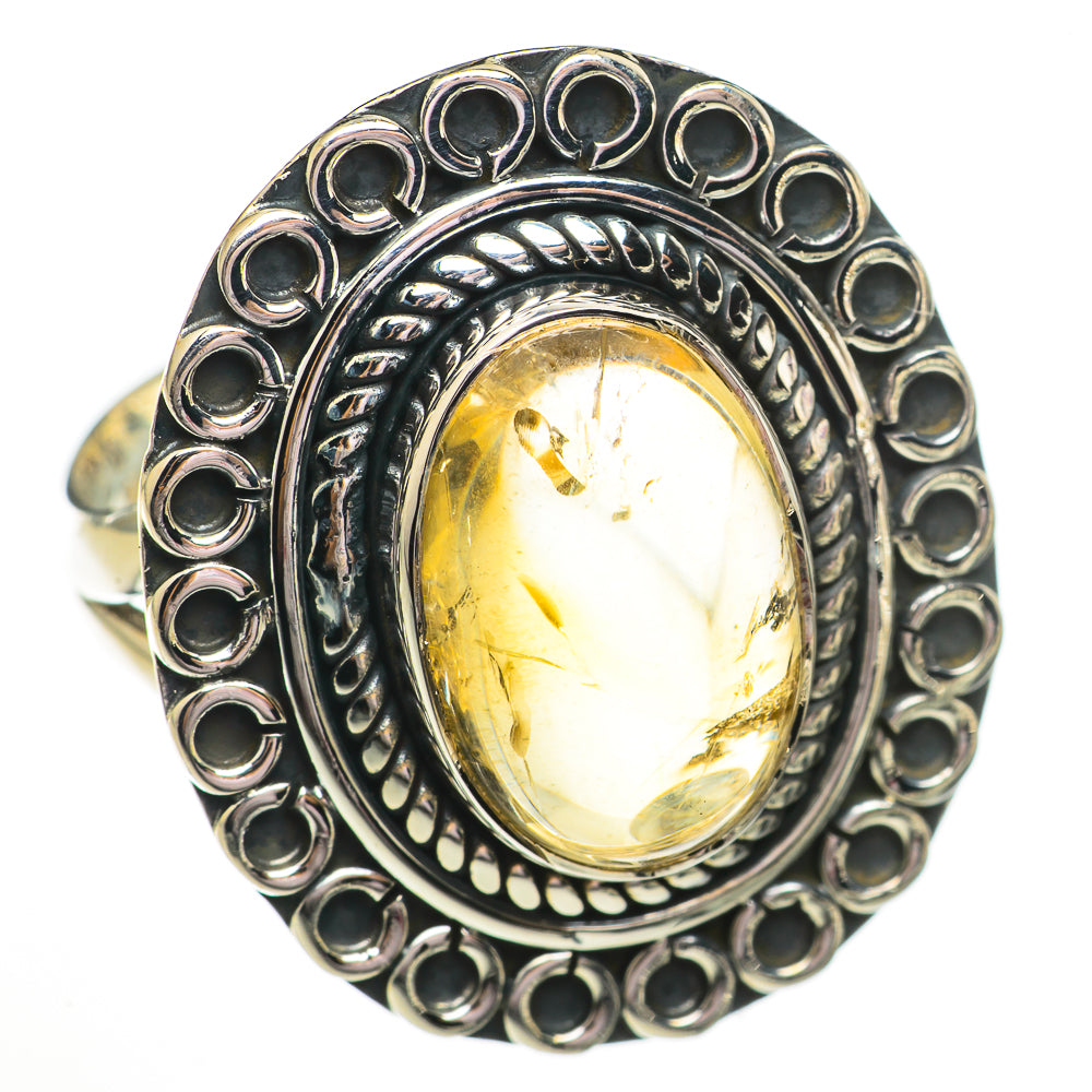 Citrine Rings handcrafted by Anasilvercos - RING70774