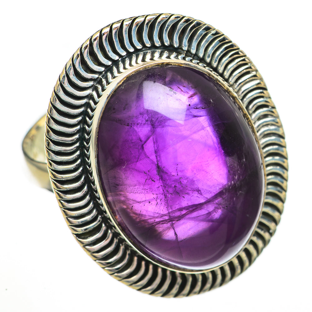 Amethyst Rings handcrafted by Anasilvercos - RING70782