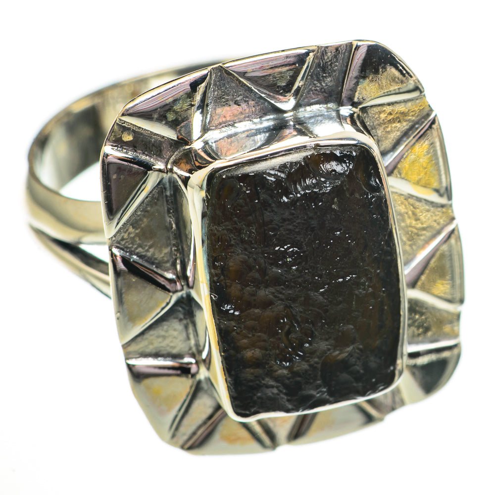 Tektite Rings handcrafted by Anasilvercos - RING70785 - Photo 2