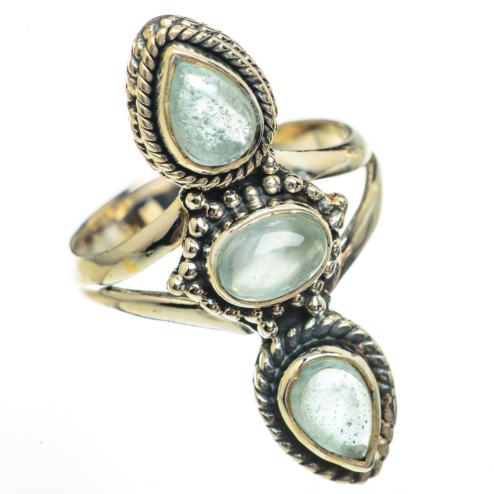 Aquamarine Rings handcrafted by Anasilvercos - RING70800