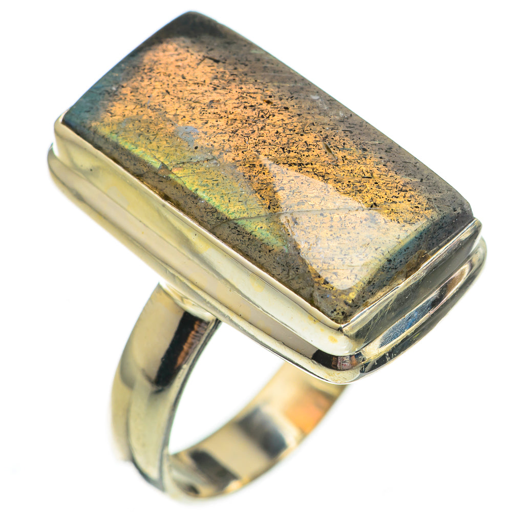 Labradorite Rings handcrafted by Anasilvercos - RING70803