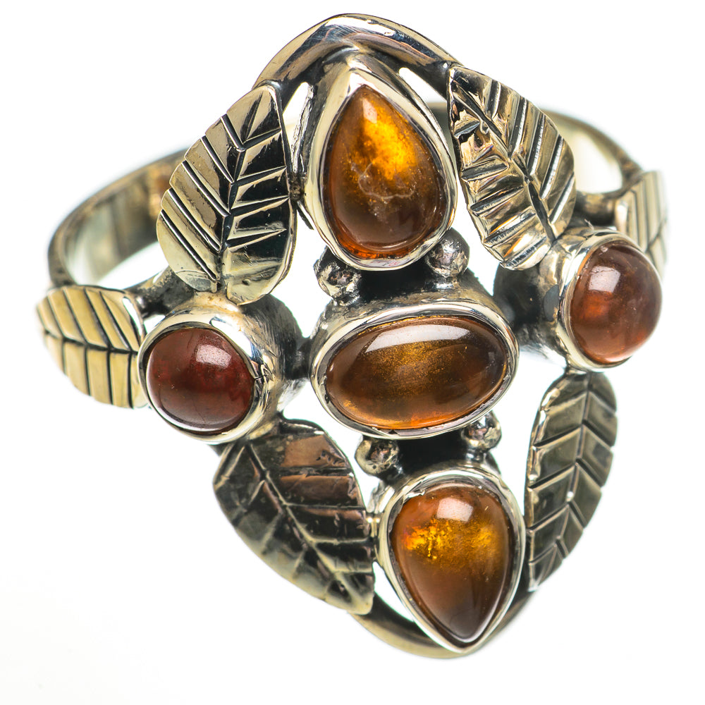 Baltic Amber Rings handcrafted by Anasilvercos - RING70812