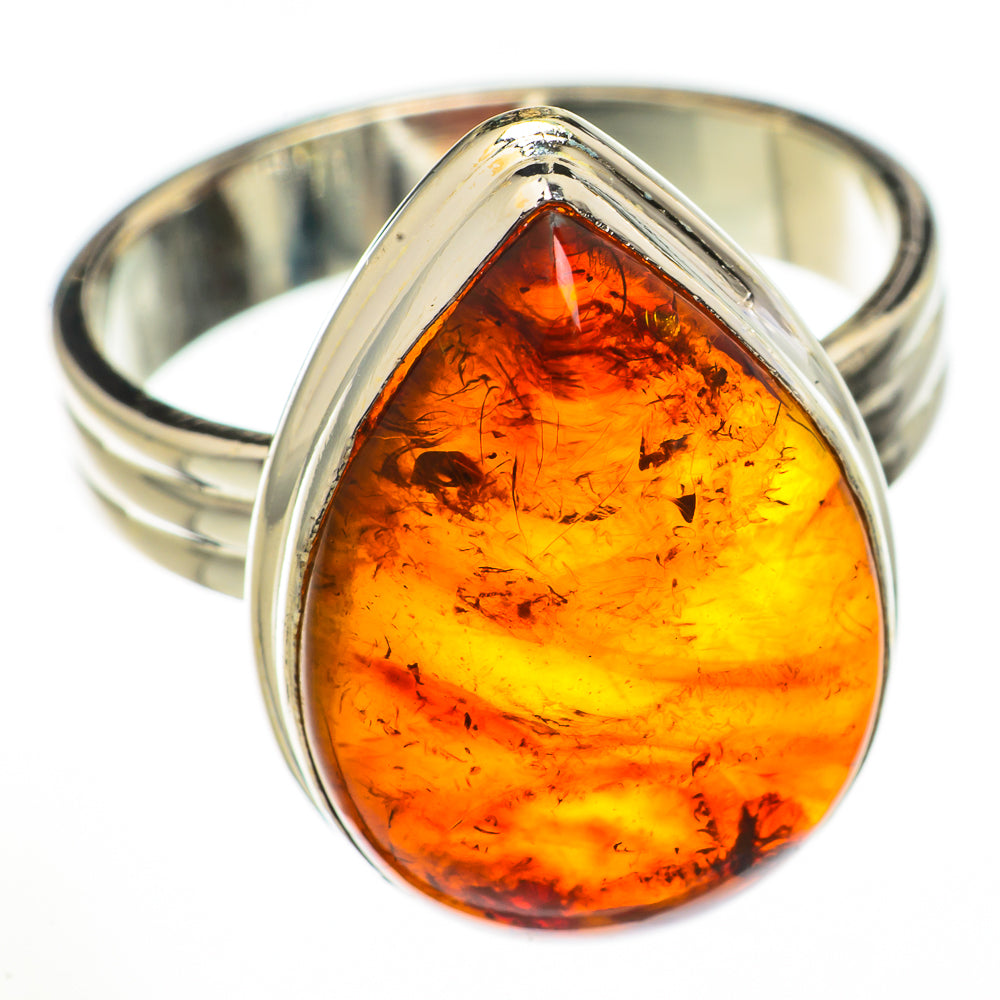 Baltic Amber Rings handcrafted by Anasilvercos - RING70814