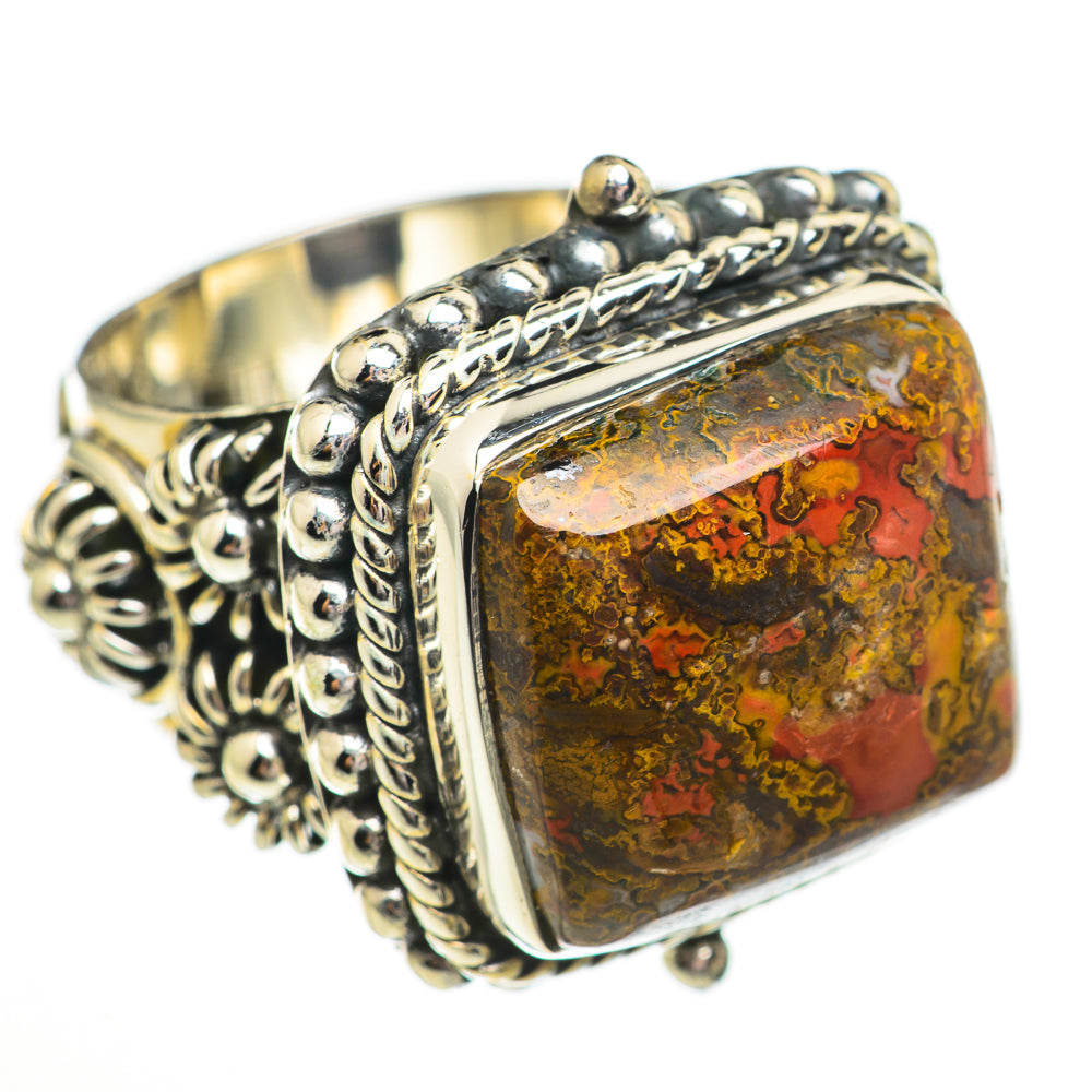 Moroccan Agate Rings handcrafted by Anasilvercos - RING70822