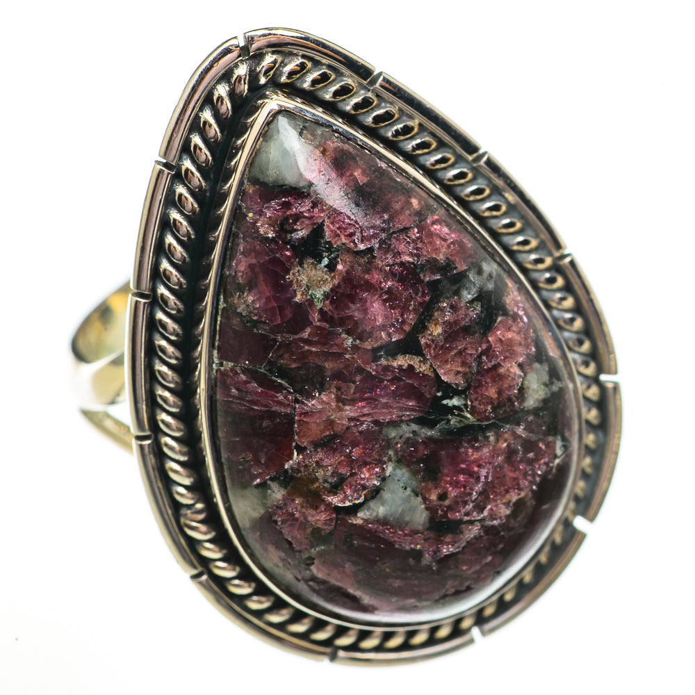 Russian Eudialyte Rings handcrafted by Anasilvercos - RING70833