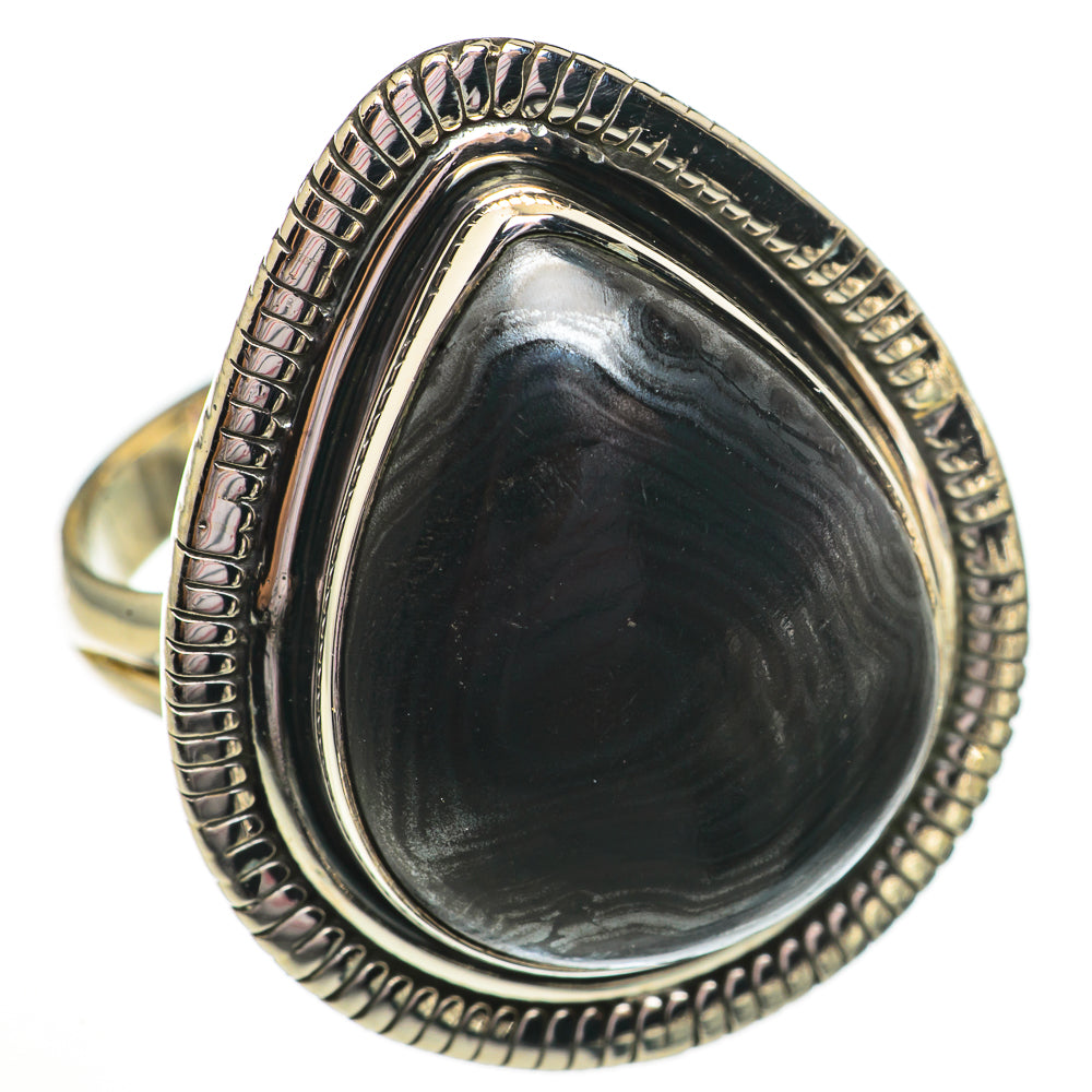 Psilomelane Rings handcrafted by Anasilvercos - RING70837 - Photo 2