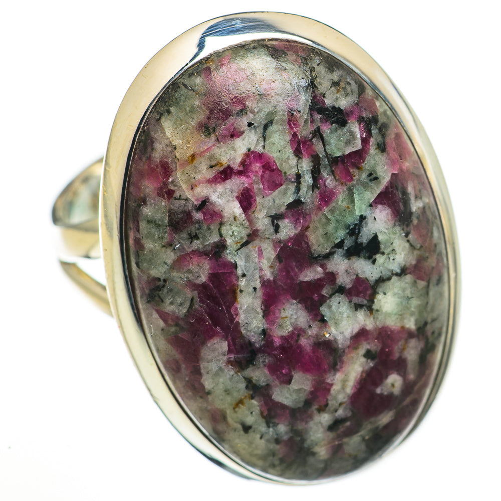 Russian Eudialyte Rings handcrafted by Anasilvercos - RING70870