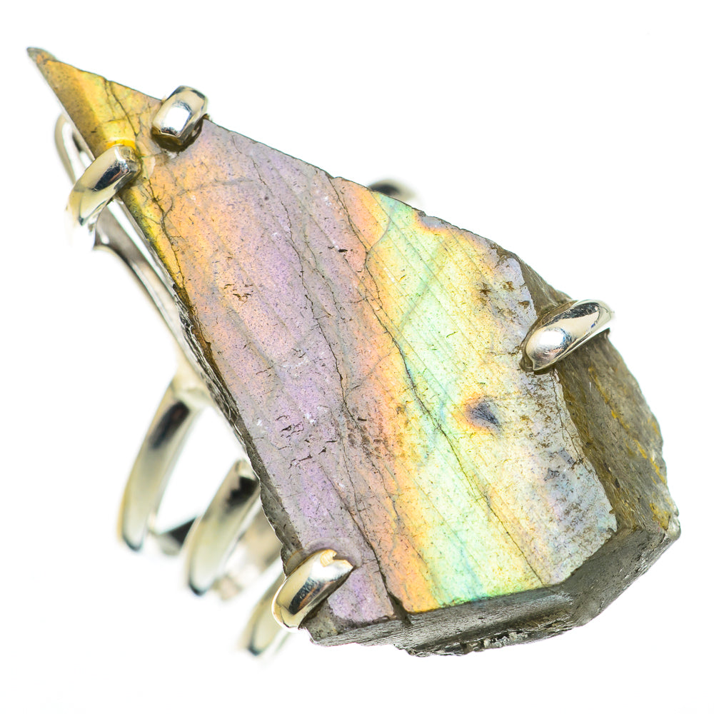 Labradorite Rings handcrafted by Anasilvercos - RING70883