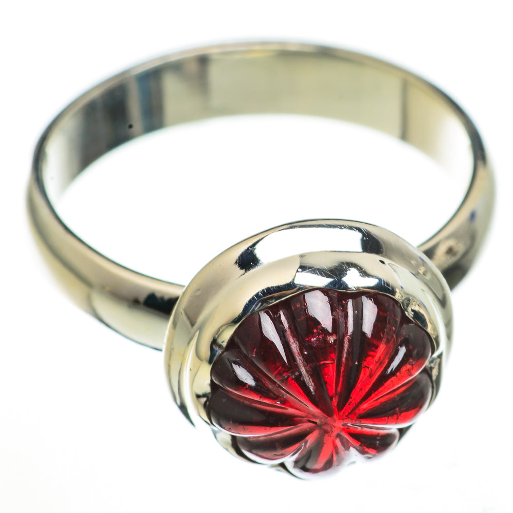 Garnet Rings handcrafted by Anasilvercos - RING70908