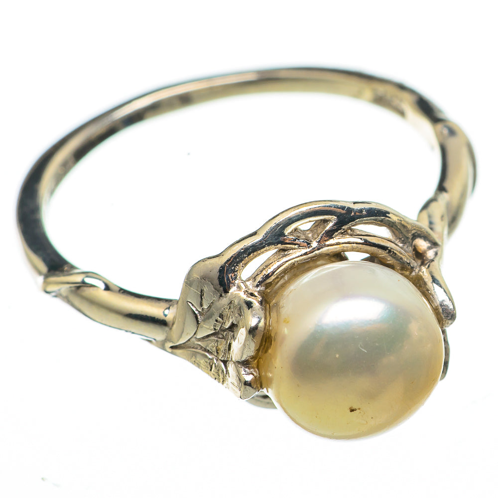 Cultured Pearl Rings handcrafted by Anasilvercos - RING70920