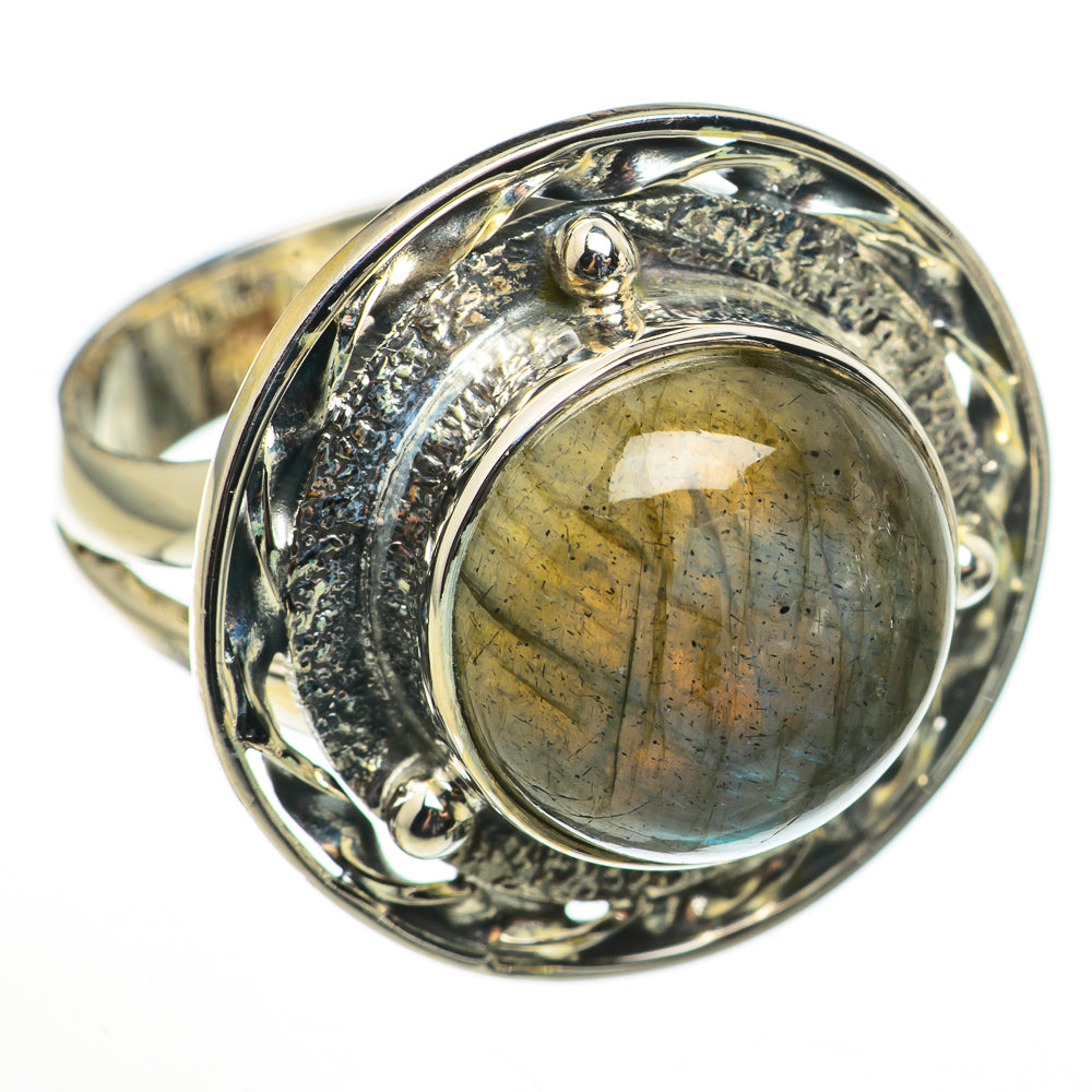 Labradorite Rings handcrafted by Anasilvercos - RING70927 - Photo 2