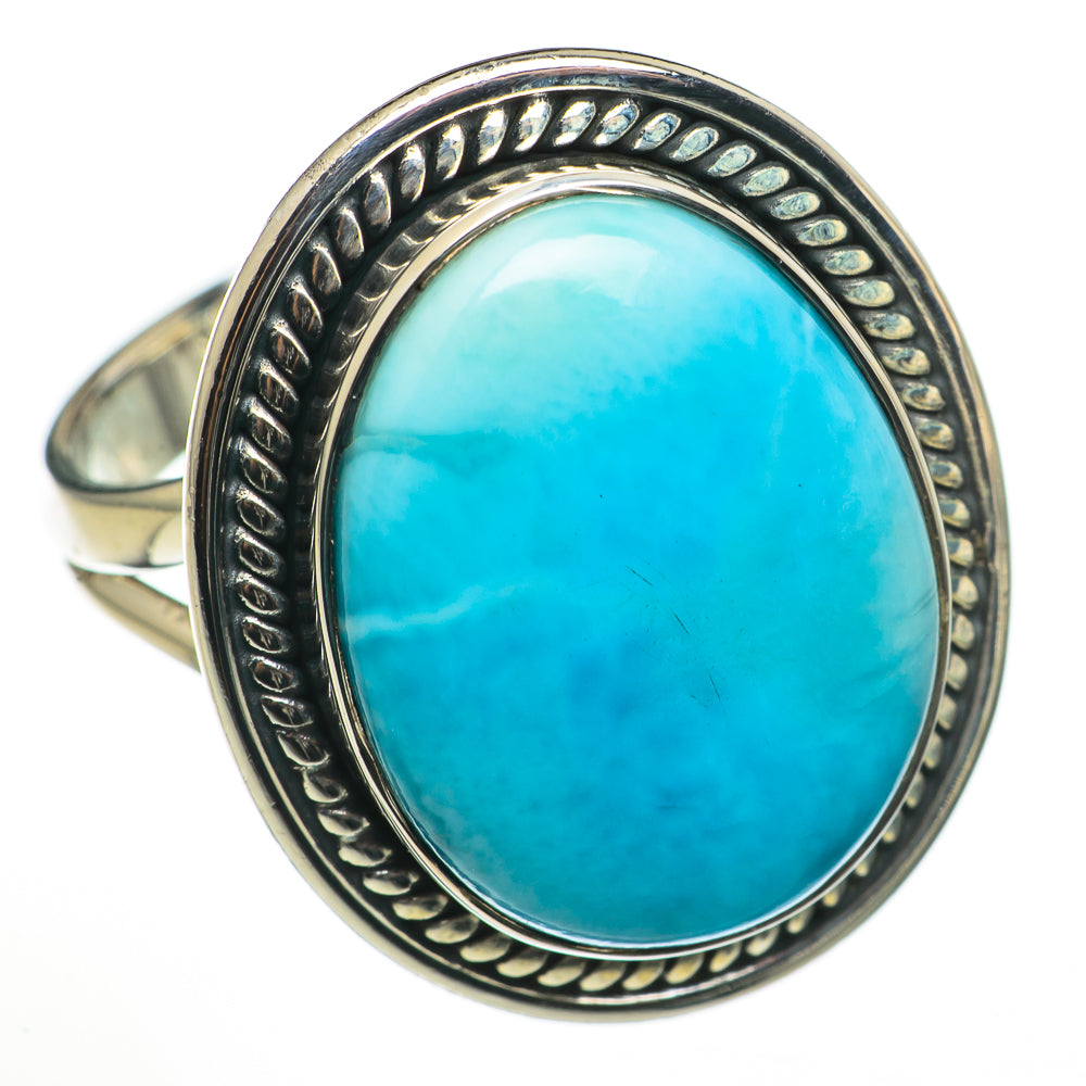 Larimar Rings handcrafted by Anasilvercos - RING70931