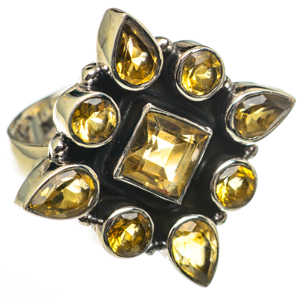 Citrine Rings handcrafted by Anasilvercos - RING70941