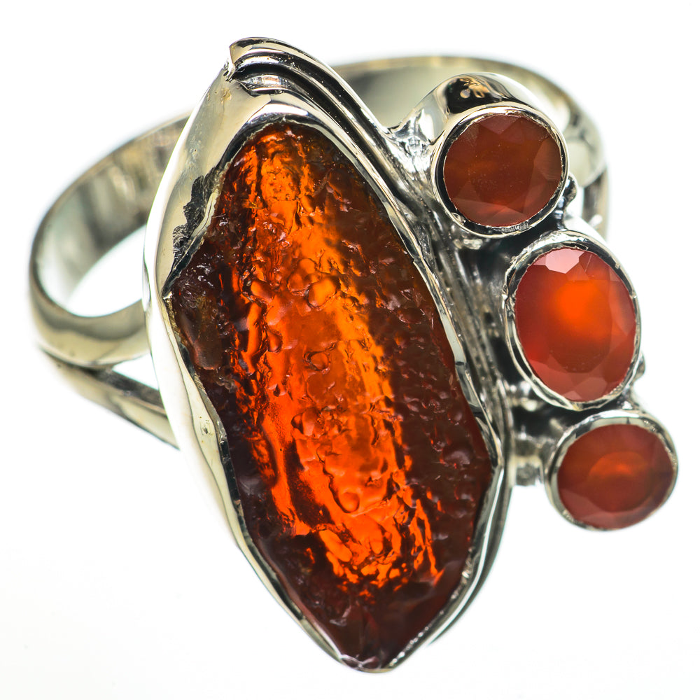 Garnet Rings handcrafted by Anasilvercos - RING70943