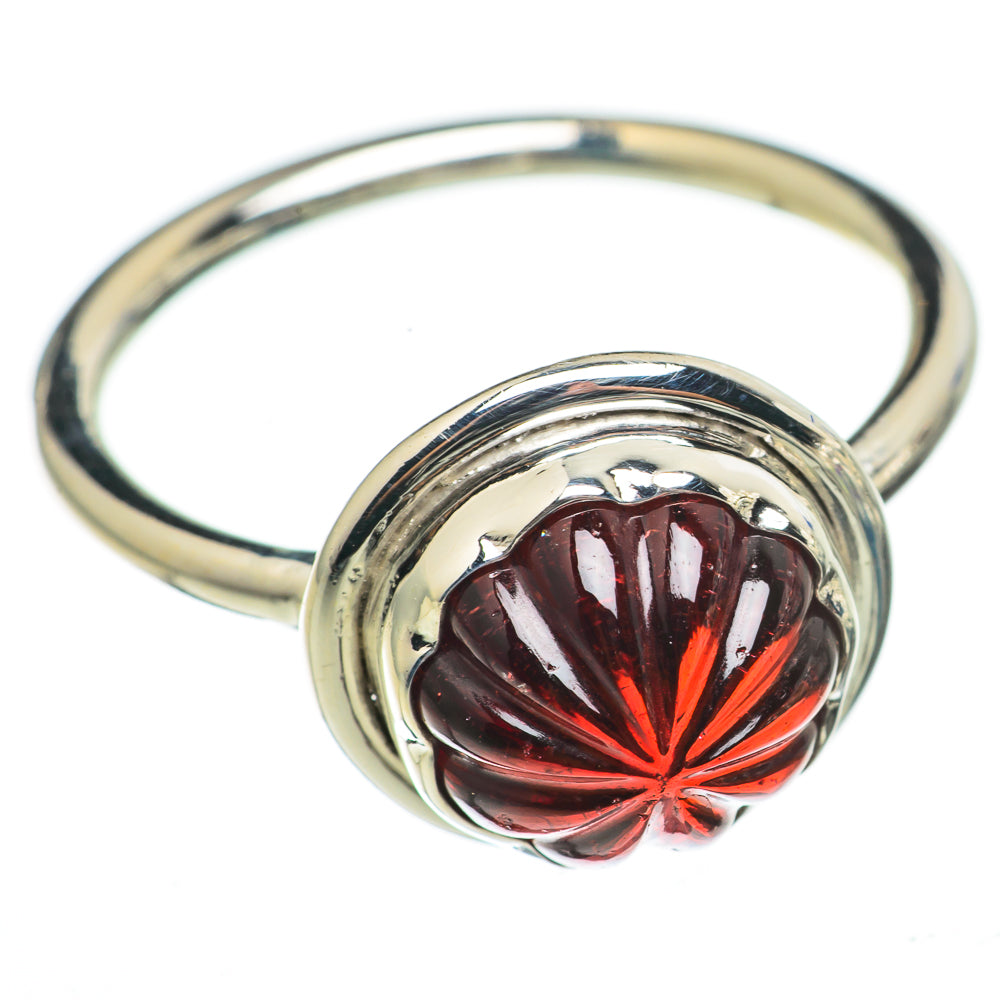 Garnet Rings handcrafted by Anasilvercos - RING70950
