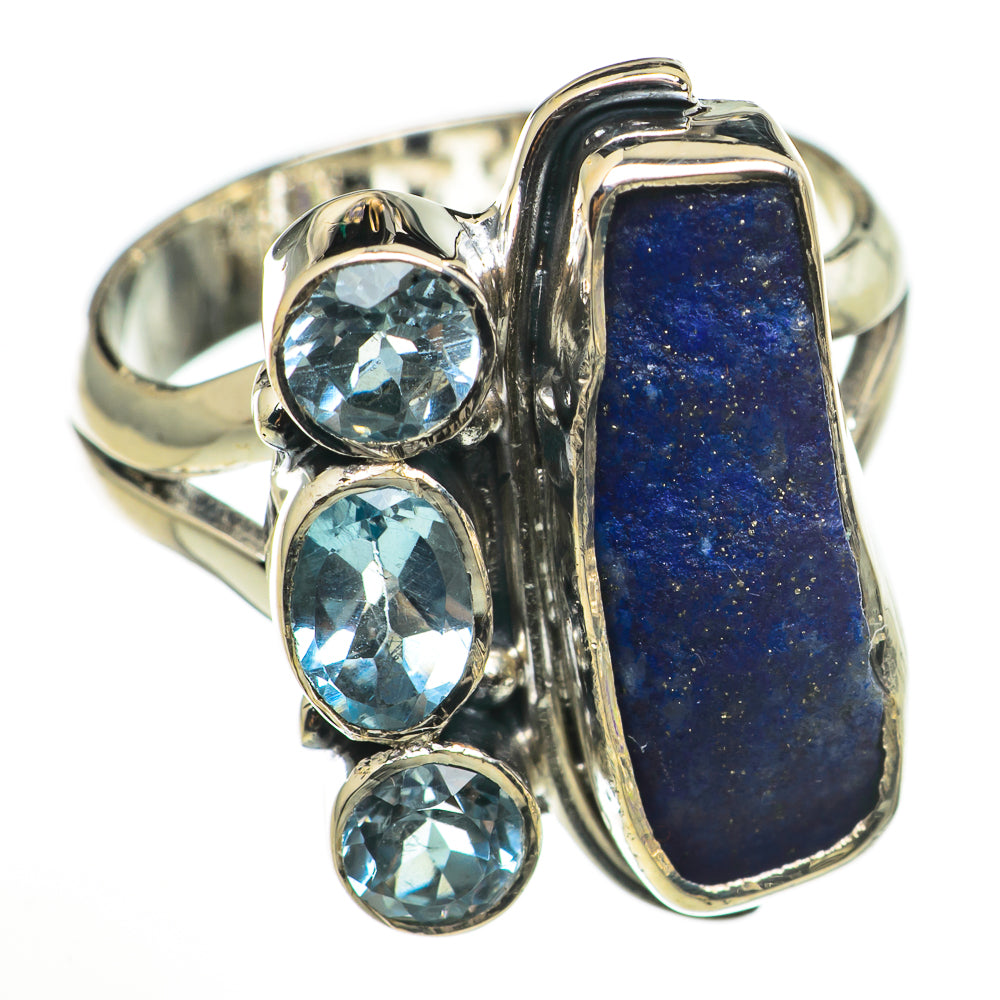 Lapis Lazuli Rings handcrafted by Anasilvercos - RING70971