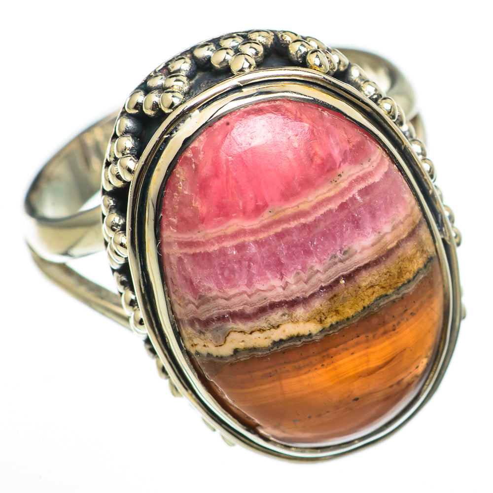Rhodochrosite Rings handcrafted by Anasilvercos - RING70988