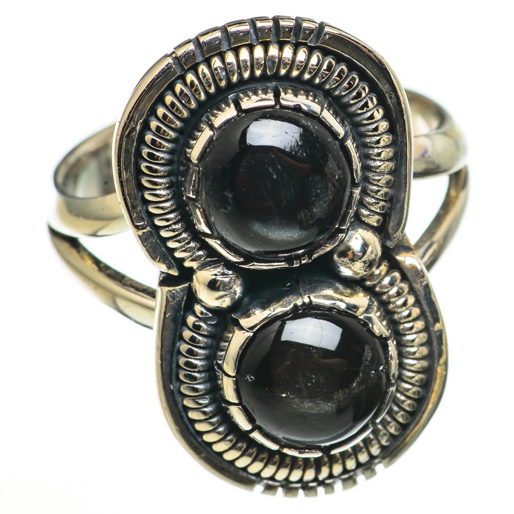 Black Onyx Rings handcrafted by Anasilvercos - RING70995