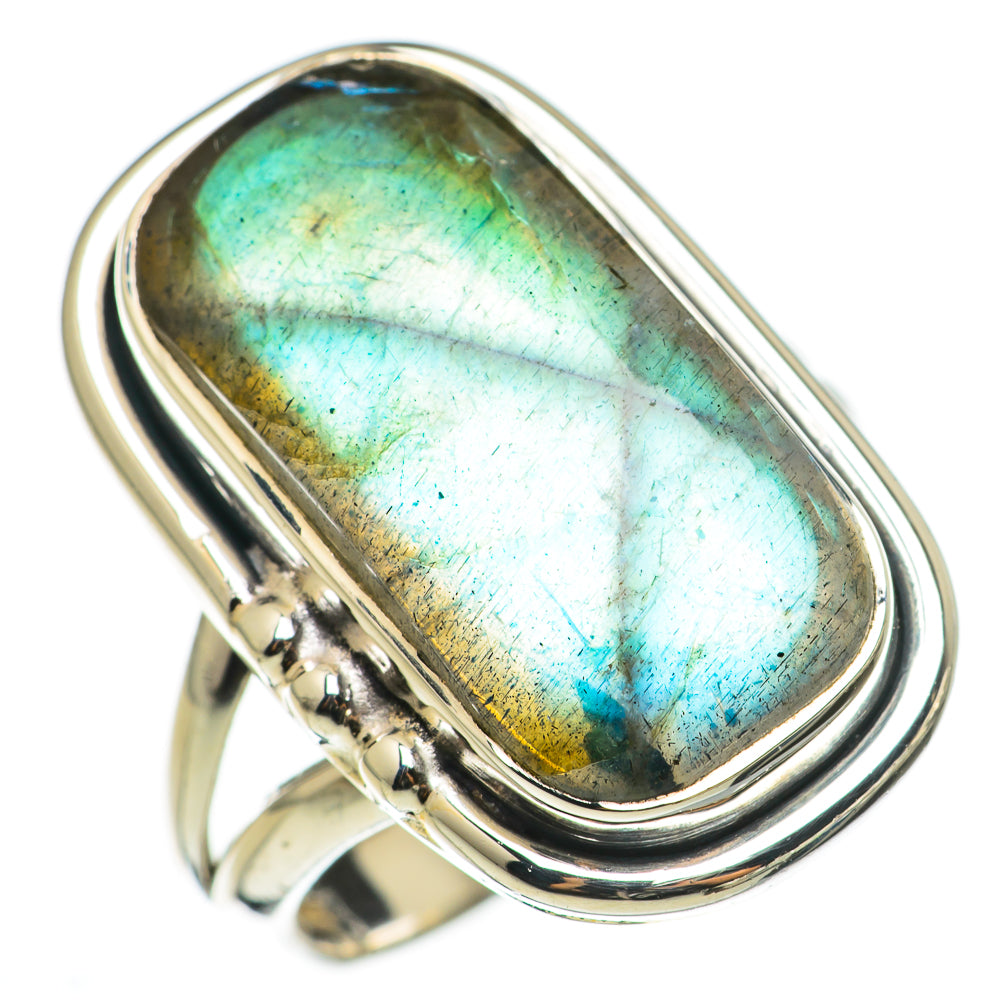 Labradorite Rings handcrafted by Anasilvercos - RING71003