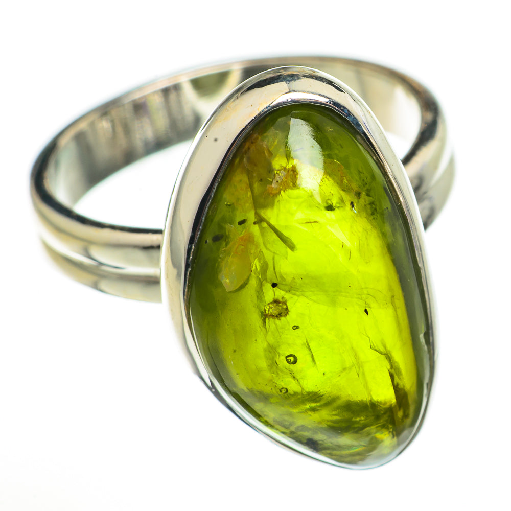 Peridot Rings handcrafted by Anasilvercos - RING71010