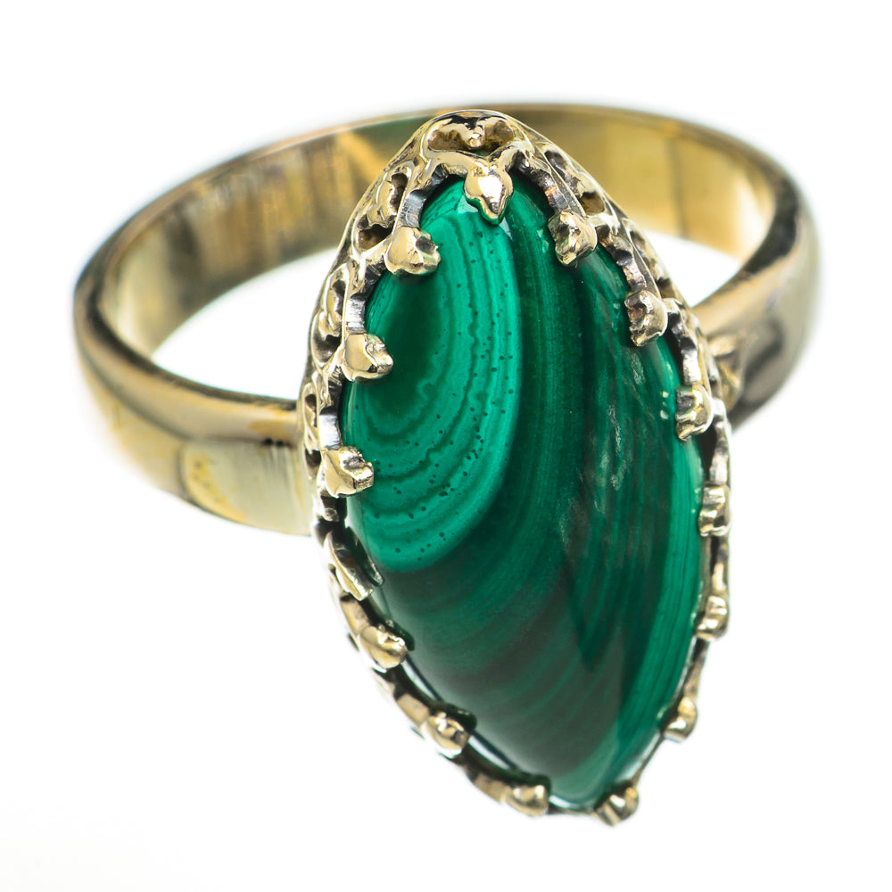 Malachite Rings handcrafted by Anasilvercos - RING71011