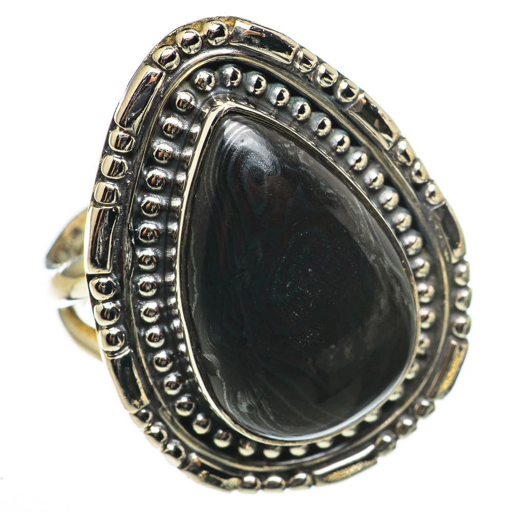 Black Onyx Rings handcrafted by Anasilvercos - RING71031