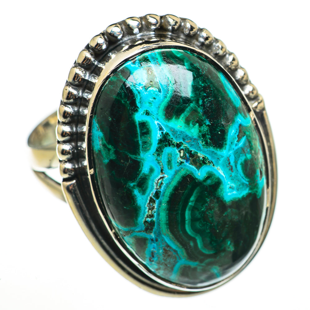 Chrysocolla Rings handcrafted by Anasilvercos - RING71037