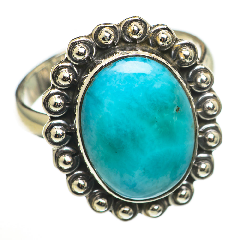Larimar Rings handcrafted by Anasilvercos - RING71043