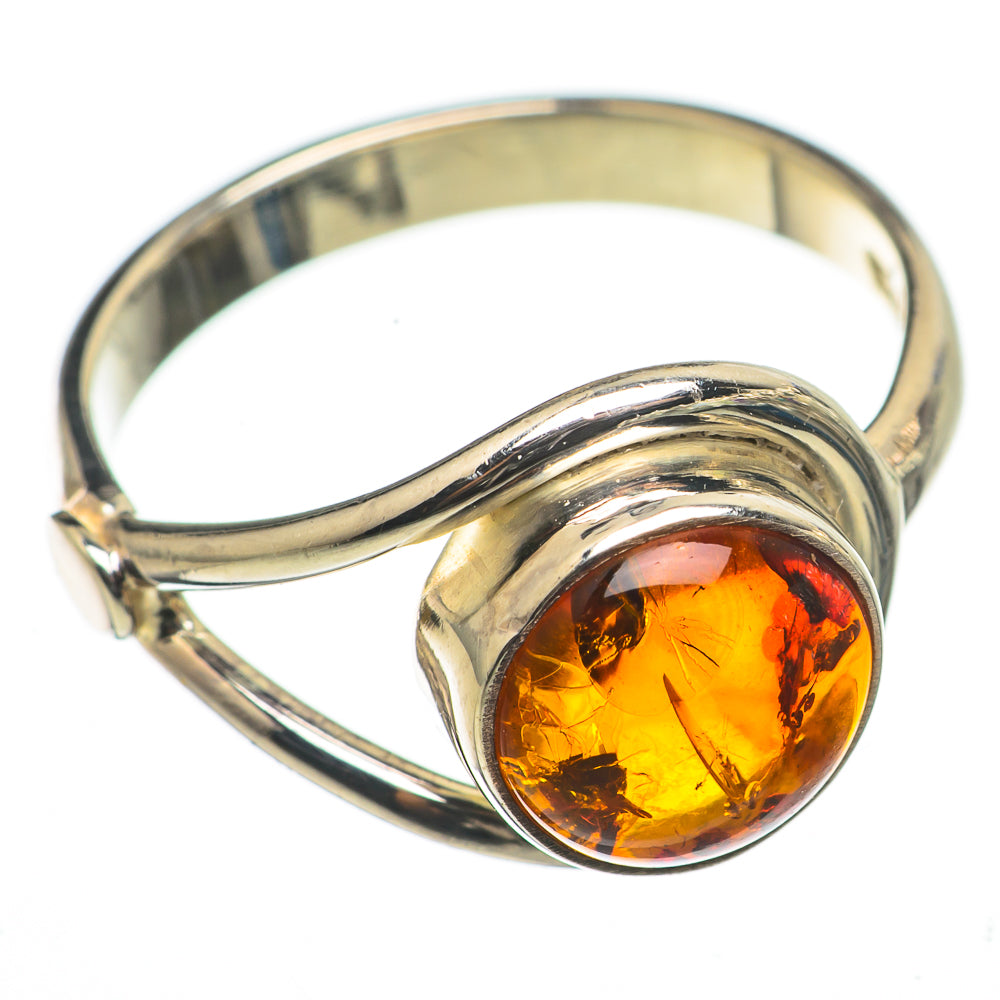 Baltic Amber Rings handcrafted by Anasilvercos - RING71056