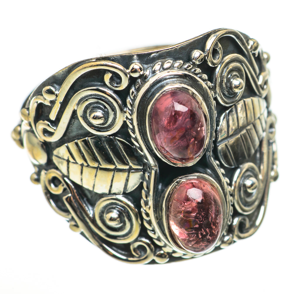 Pink Tourmaline Rings handcrafted by Anasilvercos - RING71060