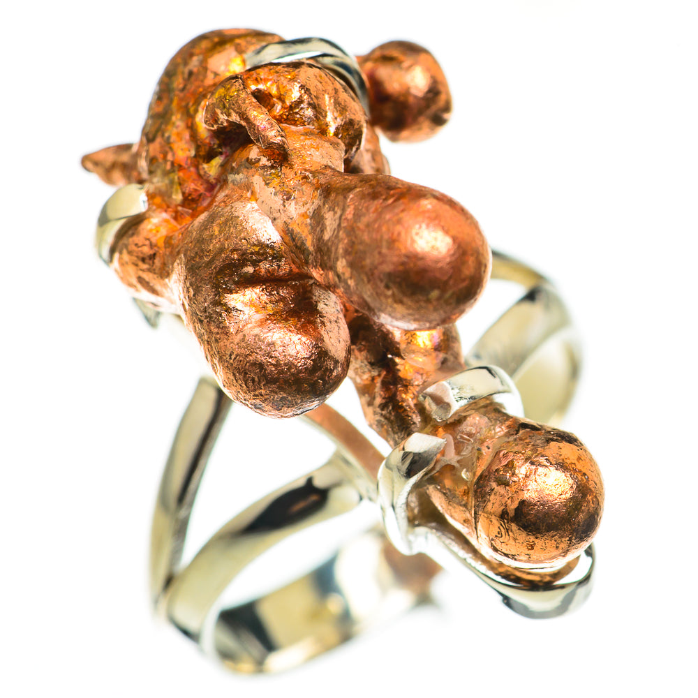 Splash Copper Rings handcrafted by Anasilvercos - RING71066