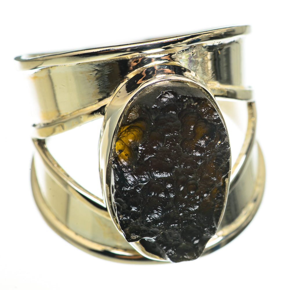 Tektite Rings handcrafted by Anasilvercos - RING71067