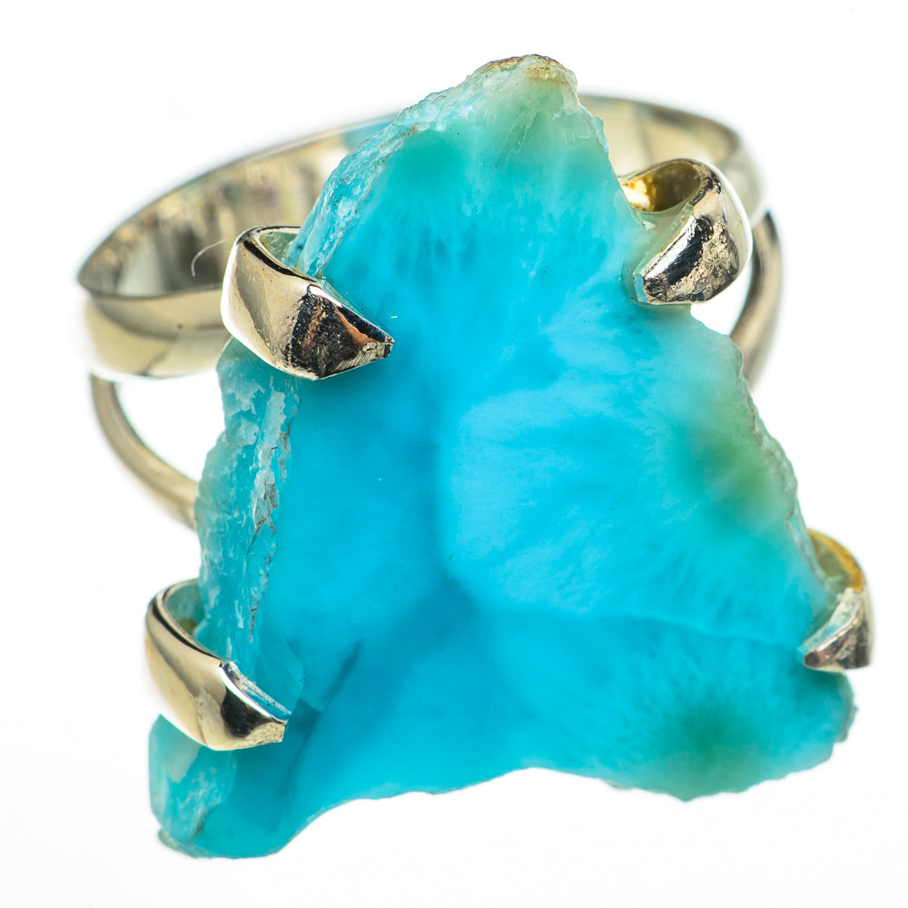 Larimar Rings handcrafted by Anasilvercos - RING71079