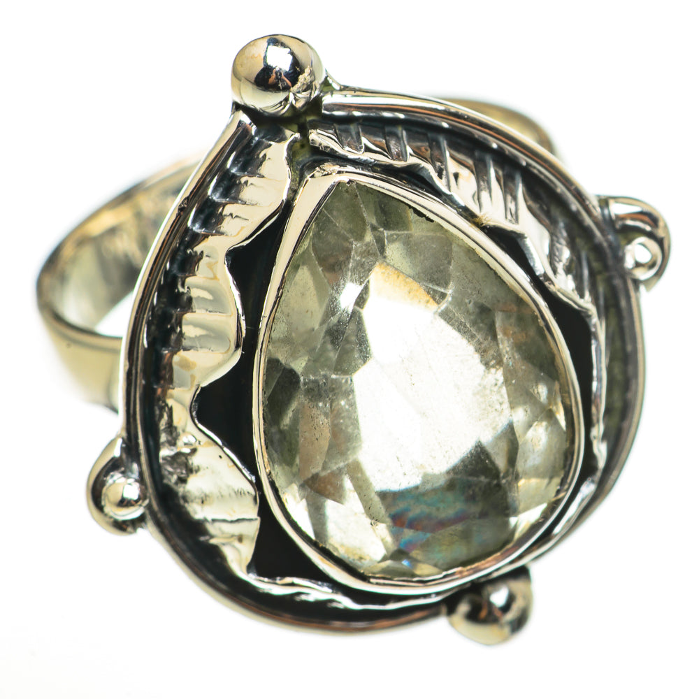 White Quartz Rings handcrafted by Anasilvercos - RING71085